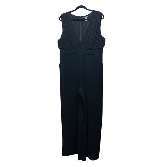 Love X Design Womens Party Event Evening High Waisted Wide Leg Jumpsuit Size XL - Picture 1 of 13